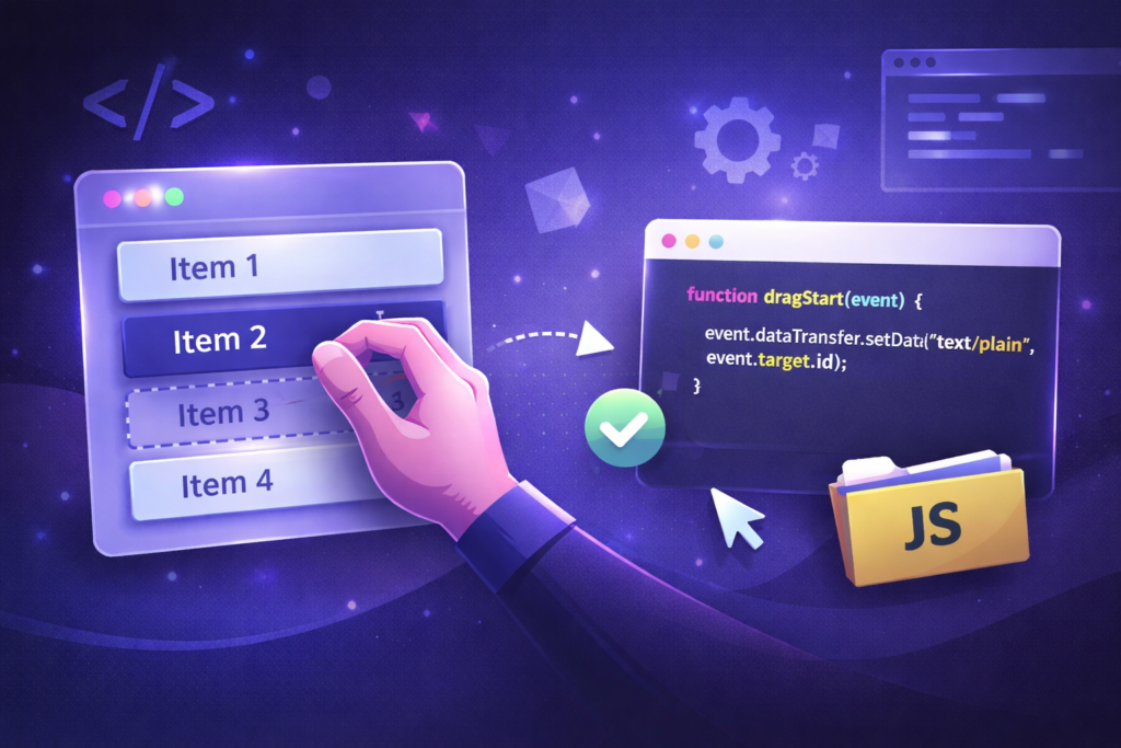 How to Create a Drag-and-Drop Interface with Vanilla JavaScript